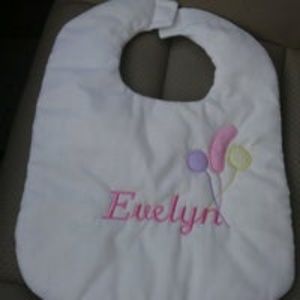 NWOT Baby Bib Handmade